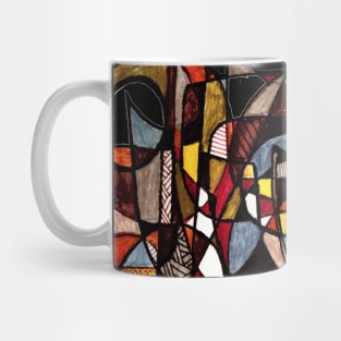 Urban African Abstract Mug